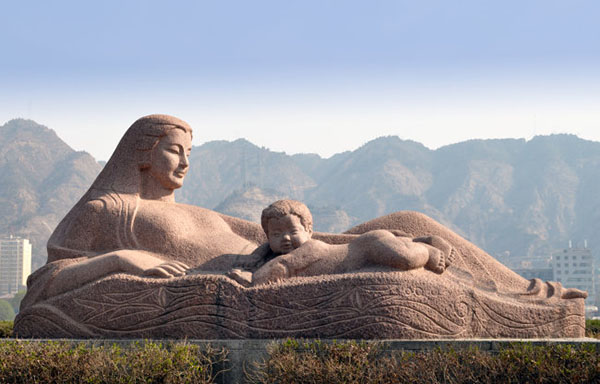 The Yellow River Mother Sculpture